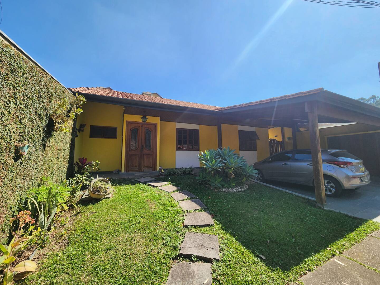 Frente da casa